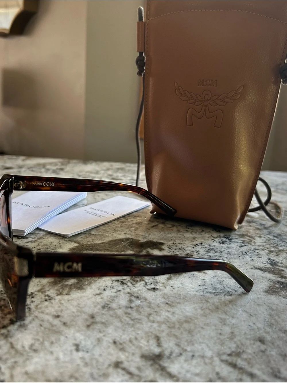 MCM women’s tortoiseshell